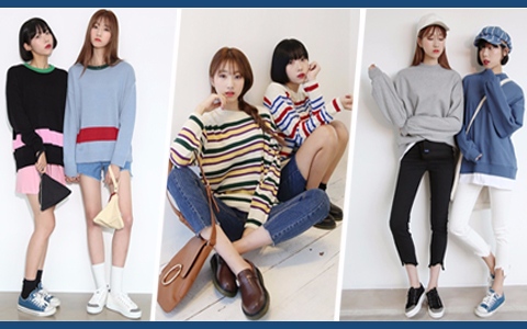 韓妞示範秋季閨蜜LOOK
和你的姐妹們約起來吧！