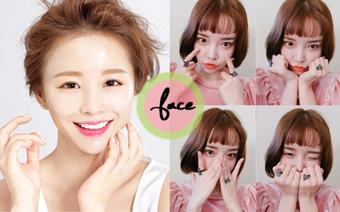 自拍不修容、PO圖修片! 5分鐘按摩法 怎麼拍都不怕臉顯大