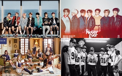 真的超會賺!2016年韓團唱片銷售額TOP20 第2名的銷售額竟跟第1名差了4億元!?