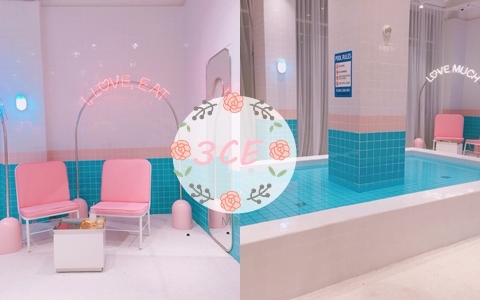 首爾行必逛弘大Stylenanda旗艦店 粉紅泳池咖啡廳新開幕啦!