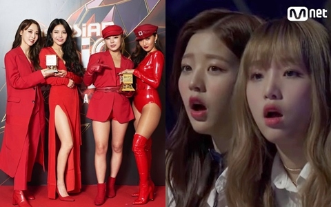 《2018 MAMA》MAMAMOO「歷代級舞台」反應超火熱...連IZ*ONE成員也看傻眼!