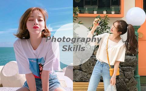 身體卡一半、斜角延伸!5個嬌小女顯高拍照技巧 不修圖也能抽高10cm