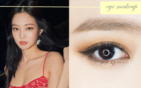 從女孩變身女神只需三步驟!JENNIE性感貓眼妝教學~