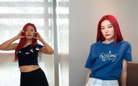 好羨慕！！Seulgi突襲舞蹈學院「0距離」示範刀群舞，比心問候超NICE