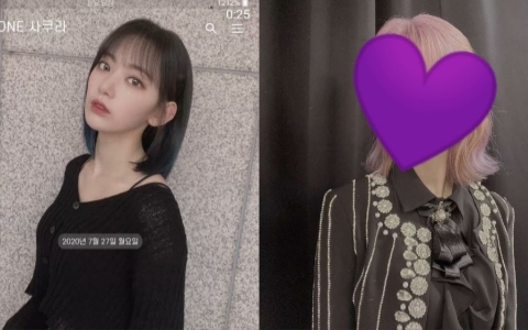 夏日清涼「人間葡萄」?IZ*ONE宮脇咲良新髮型美貌驚艷韓網!