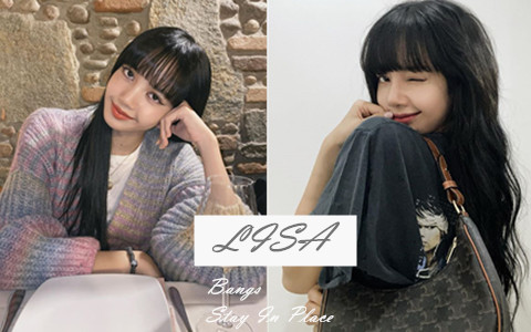 BLACKPINK LISA親自公開「鋼鐵瀏海」風吹也不亂的祕訣:每日只需4個步驟,最後一步是關鍵