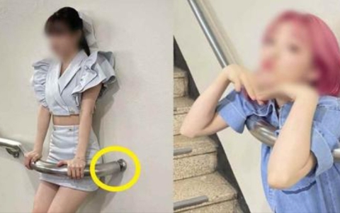 女愛豆令人難以置信的照片！網友熱議：我看到的是什麼？