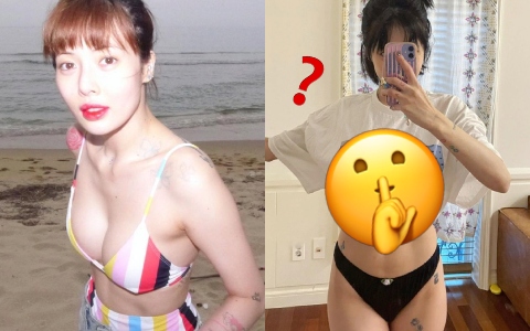 「性感小野馬」泫雅IG上傳大膽對鏡自拍 衣服暗藏玄機放閃男友