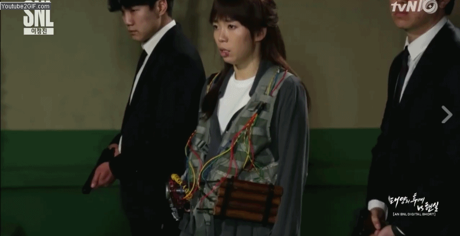 Image Source_Facebook_SNL Korea7 '太陽的後裔現實篇'