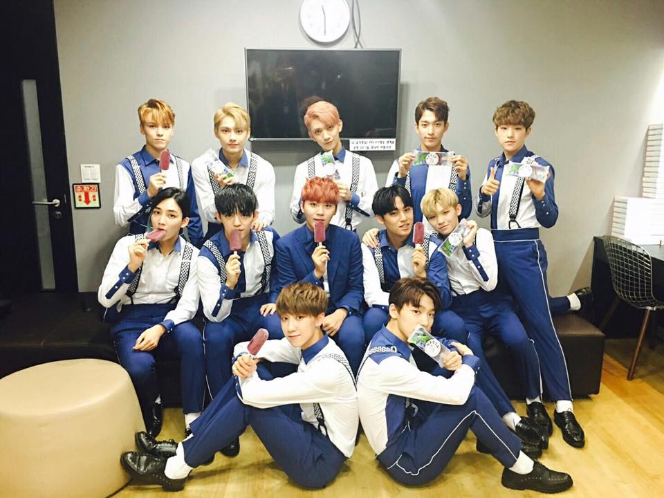 TOP 1. SEVENTEEN +4244名
鏘鏘~正是最近在宣傳改版專輯的小17啊~~他們之前還在男團榜第23,這回已經擠到第20名,總人數已經破4萬(40,518)!