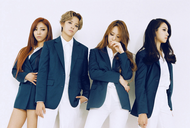 如果按照團體別的數量,女團統計資料如下:
Brown Eyed Girls、KARA、Wonder Girls、f(x)、T-ara皆共有5次的戀愛說新聞,共同位居第三名。