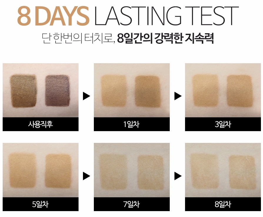 一共有兩種色號供你選擇,分別為比較淺的#01_Light Brown、及較深的#02_Natural Brown,選擇適合自己的顏色就好~~~~~