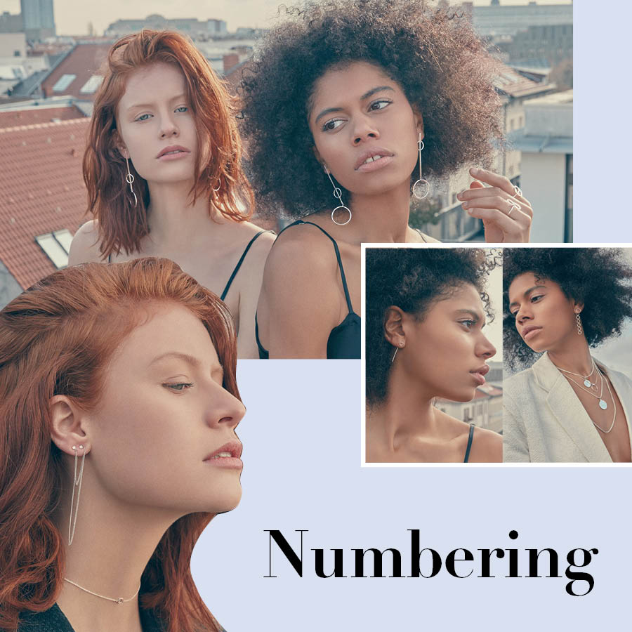 第一個品牌 ‘Numbering’
2014年Numbering以感性的廣告跟獨特的設計開始受到人們的廣泛關注,在簡單的銀環中鑲嵌數字,給人不一樣的視覺享受!