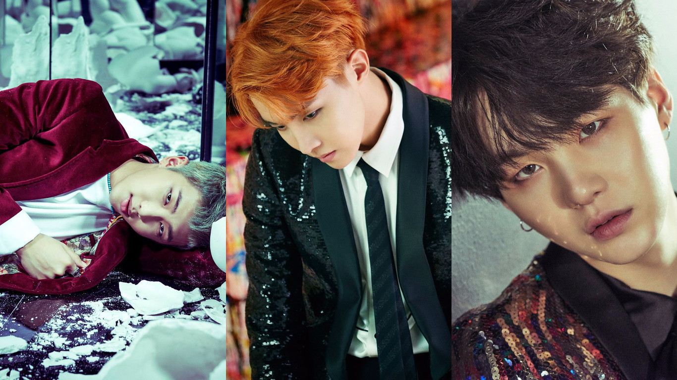 Rap Monster接著補充:「其實我剛進公司的時候,我原本是主唱的」
SUGA:「那時候真的我們三個人~」
Rap Monster:「本來要組三人合唱組合來著」
JHOOOOOPE:「來和音~來和音」
(...阿米們可想而知XDDD)