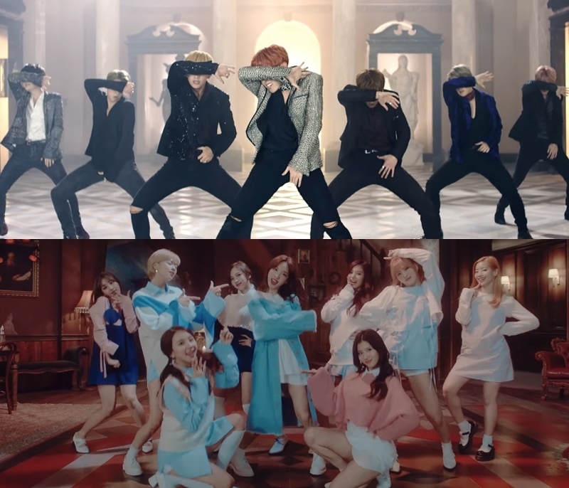 這也是為什麼這次BTS防彈少年團和Twice創下Youtube最快達成千萬觀看次數的韓團,會這麼讓人驚喜之處!
