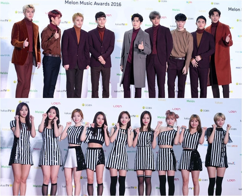 由韓國主要音源網站《Melon Music Awards》(MMA)在19日舉行,EXO繼《AAA》大賞成為最大贏家後,《MMA》繼續橫掃獎項,成為當天收下5冠王的最大贏家。