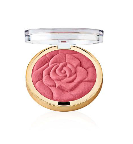 Milani 玫瑰花瓣腮紅 #01 Romantic Rose
Milani 號稱平價版 Mac,今天小編分享的#01 Romantic Rose是偏灰調的玫瑰色(煙粉),特別適合秋冬使用哦~..而且Milani 超顯色,每次刷一點點就好喲!