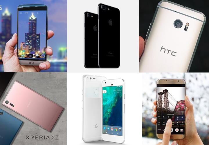 外媒Techrader找來市面上各大廠牌的手機做「電量大評比」
共有iPhone 7、Samsung Galaxy S7、HTC 10、 Sony Xperia XZ、Google Pixel、 LG G5,共6款手機實測囉!
(以下介紹以名牌簡稱)