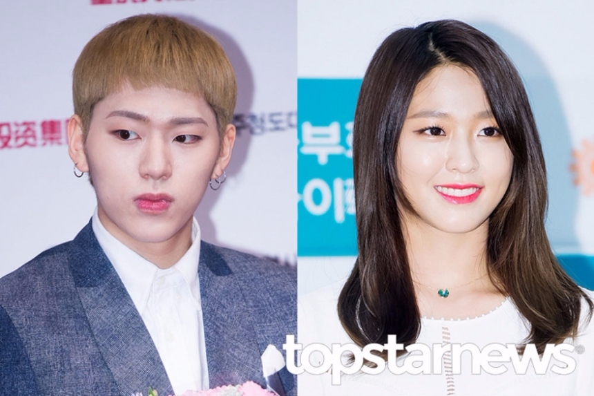 Zico 雪炫
當初兩人單純就是前後輩的關係,不過交換了連絡方式後,沒有原因便產生了好感,且兩人都不是會搞曖昧的人,所以後來就交往了。
沒想到兩人因大眾熱切的關注備感負擔,不知不覺疏遠了對方,最後走向了分手一途,戀情不到半年就見光死。