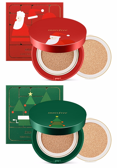 ◆Innisfree/安瓶精華氣墊/台幣約686元
反反復複被Pony女神燒到的安瓶精華氣墊,
紅色是遮瑕款,綠色是自然款。
滋潤度還蠻優秀的,尤其是適合乾性肌膚的女生。