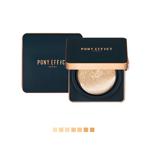 PONY EFFECT/永恆持久氣墊粉餅/台幣約1114元
粉撲的質感相當厚實,而且材質不會太吸粉。
質地不是自然清透,偏霧面感。
但遮瑕效果,尤其是遮毛孔方面很棒。