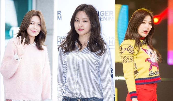 1990年 2月10日-少女時代 秀英
1994年 2月10日-Apink 娜恩
1994年 2月10日-Red Velvet 瑟琪
唔!這組可說是高顏值擔當嗎?三位都相當漂亮啊!