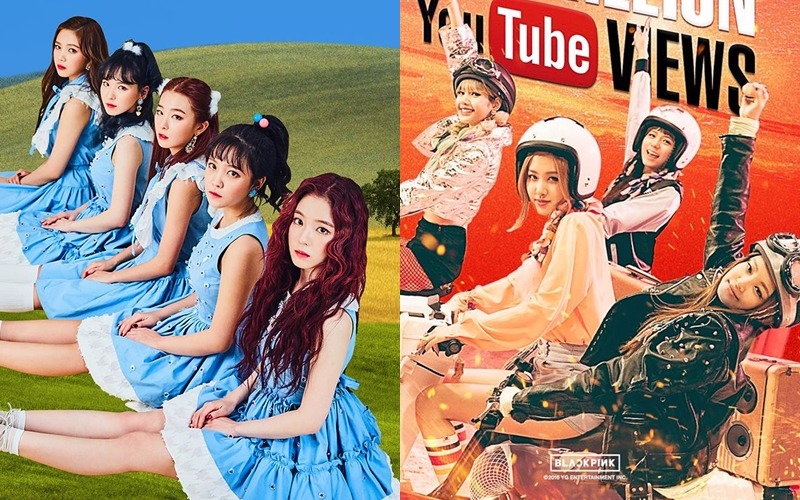 而BLACKPINK和RED VELVET也成為音樂串流網站<SPOTIFY>唯二擁有3首歌曲超過1千萬次播放次數的韓國女團喔!
真的超厲害的!!
