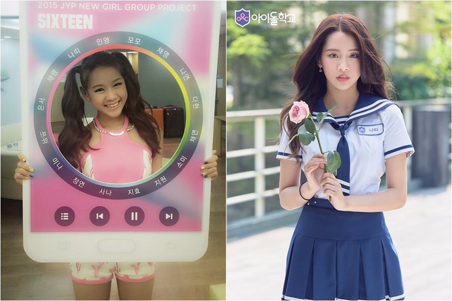 網友把Natty過去參加《SIXTEEN》時的照片和現在的模樣做了一對比,才發現Natty真的變了許多,無論是身高還是散發出來的氣質都和過去有很大的不同,過去在《SIXTEEN》時是覇氣可愛的忙內,但現在已經散發出少女的感覺了...