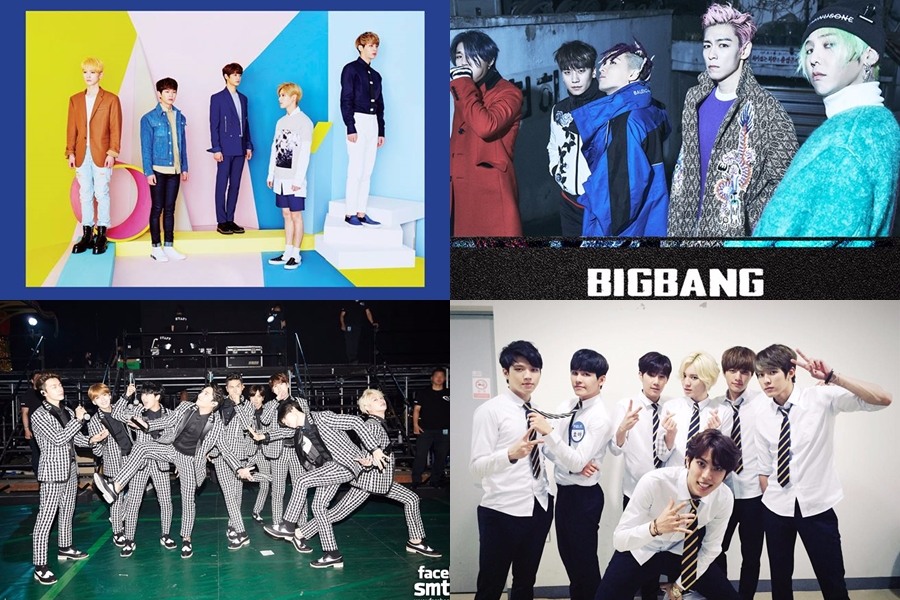 共同六位
SHINee-LUCIFER
BIGBANG - FANTASTIC BABY
Super Junior-SORRY SORRY
INFINITE-Be Mine
各獲得了三票。
以上幾首歌都是那些年最紅的歌曲啊!不僅在韓國獲得了相當好的成績,更在世界各地帶動了一股強勁的韓流風潮!
想當年SJ的SORRY SORRY在台灣簡直成為了國民歌曲呢!不管男女老少都會唱上一句呢~