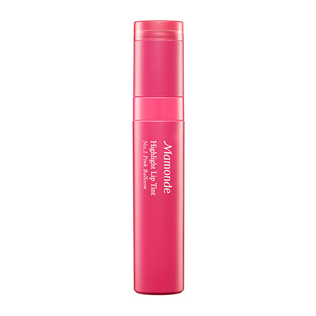 △Mamonde Highlight Lip Tint KRW7700 (原價KRW11000)
最近這款唇釉真的很紅,偽少女很多韓國朋友都拿這隻啊!質地屬於奶油感,擦起來非常顯色,也讓我們小編一次就包了3隻,畢竟打7折一萬韓幣不到,很值得購入啊!