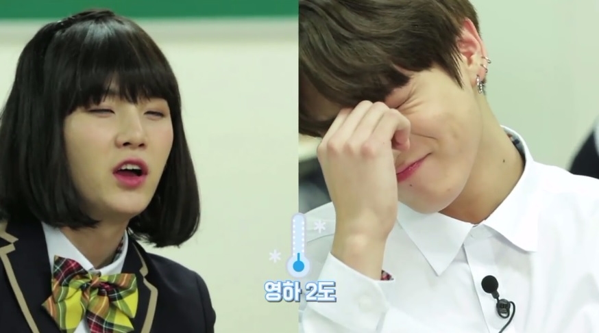 大家還記得那位是誰嗎?XD
就是曾經出現在Run BTS! 2017 - EP.11的閔玧智
不但Jimin表示很喜歡這類型的
粉絲看到她也都表示