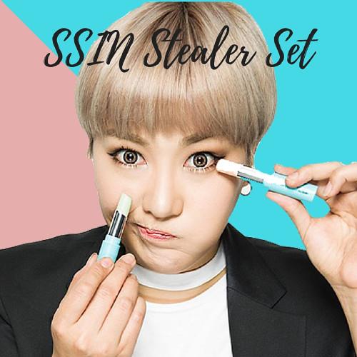 *SSIN Stealer
仿妝達人SSIN,還在教日常妝的時候就開始follow了!韓國男女偶像的仿妝都難不倒她!偽少女最喜歡她仿妝BTS防彈少年團血汗淚裡面的Jimin♥