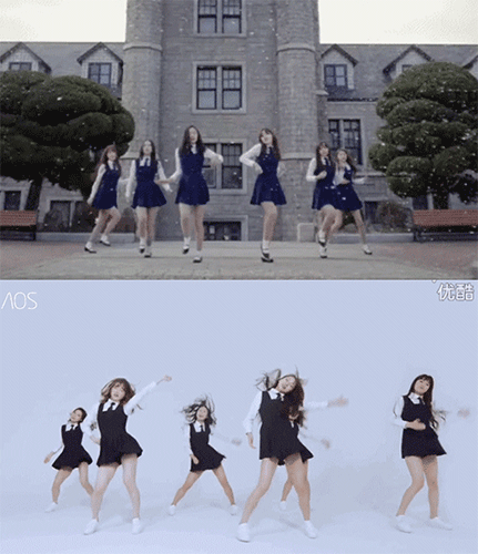 中國抄襲韓團事件頻傳
之前傳出中國女團抄襲GFRIEND
(上GFRIEND
下中國女團)
乍看根本一模一樣...