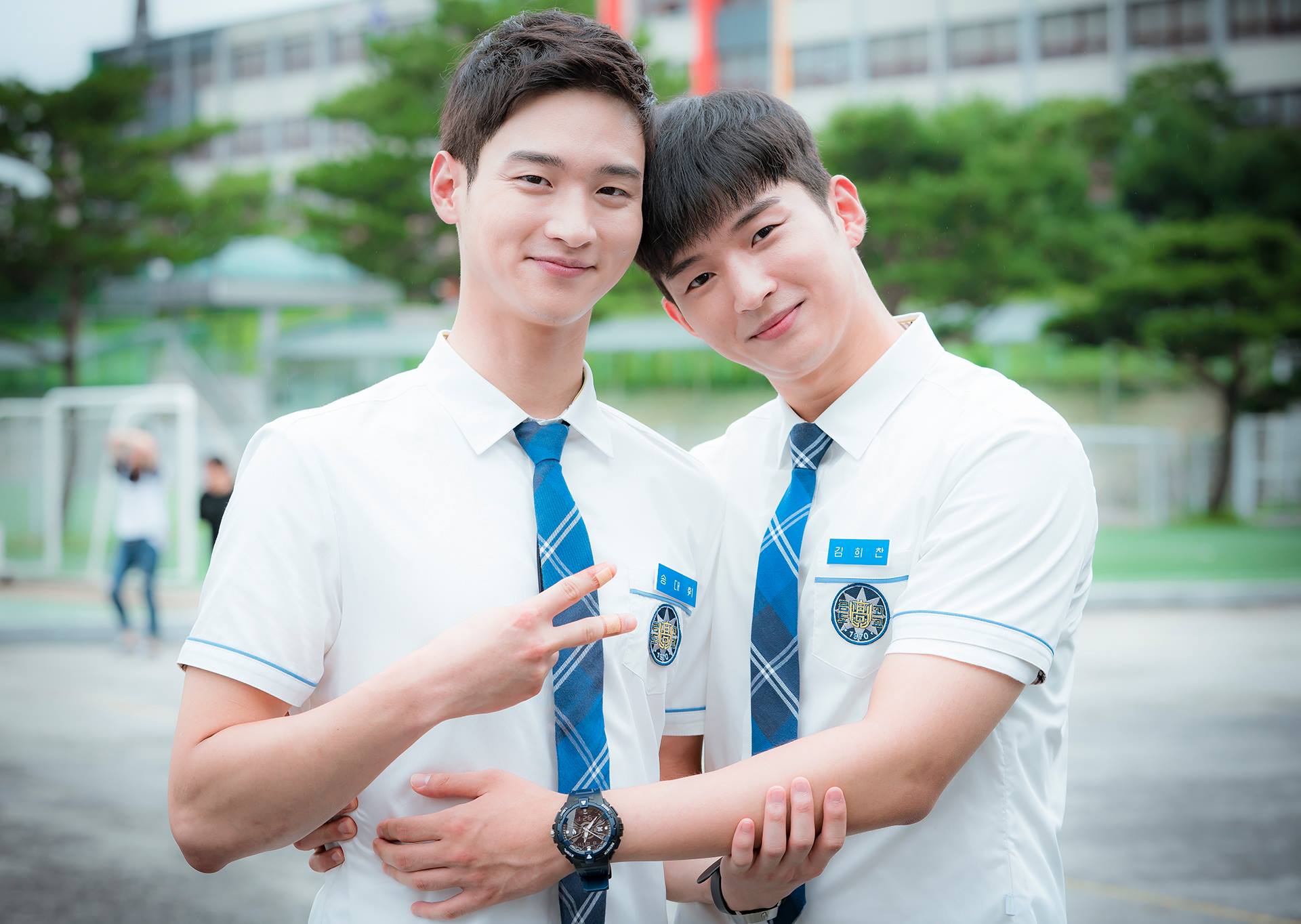 ✿TOP 5 - KBS《學校2017》
話題佔有率:6.69%
➔上升1個名次
※由金世正、金正鉉、張東尹等人主演,此劇講述擁有很多秘密和想法的18歲高中生們燦爛成長的故事。此劇也是KBS《學校》系列第7部作品。泰雲跟恩好第一次約會的片段,真的太青澀了啦XDDD