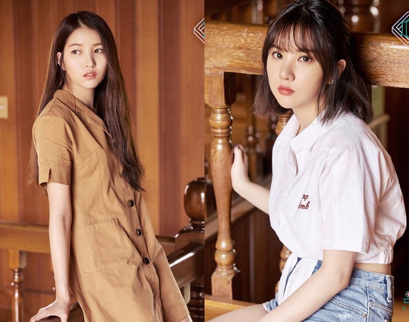 GFriend
最長身Sowon & 最短身Eunha
據韓網的資料Sowon為172公分
Eunha為163公分,兩人身高差9公分。
但其實Eunha並不算矮啊!只能說小女友的成員身高都滿高的了(羨慕)