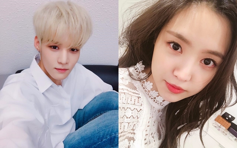 Plan A
VICTON-勢俊
Apink-娜恩
娜恩一直都是女神的代表相信小編也不用多說啦!
而VICTON勢俊五官真的相當精緻秀氣,不愧是門面啊!
Plan A的門面-感覺是學校中被許多人單戀的學霸之感,或是從電影中走出來的女神、男神前輩。