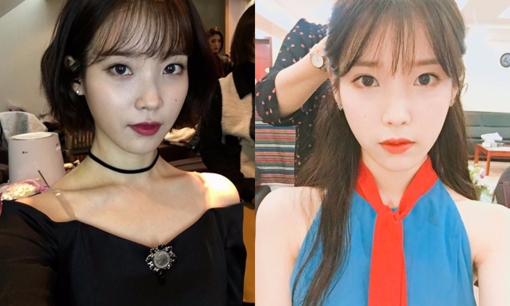 ►IU
god知恩的髮型真的很難讓偽少女抉擇啊~以前留長髮的知恩,為少女一直覺得她已經美到顛峰了,但是剪了短髮之後好像也很可愛,實在難以選擇,相信你們也跟我一樣困難吧XD