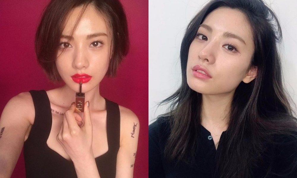 ►Nana
近期剪了短髮的Nana,雖然一開始不少人網友無法適應,認為Nana長髮比較適合,但是依照Nana完美的五官比例,偽少女覺得剪了短髮還是一樣美啊XDD甚至更有時尚的感覺呢~
