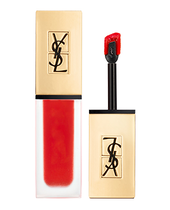 ☐YSL_時尚印記絲絨唇露
還記得去年那隻大家強破頭的407嗎?超美的發色讓大家愛不釋手,這隻今年新出的霧面唇釉,在韓國也是一上市就被搶翻,質地絲滑,上嘴後呈現非常精緻的霧感,另外這支唇釉台灣將在9月底開賣,到時候一定要會掀起一場腥風血雨吧XD