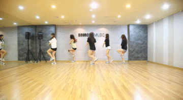 1、 GFriend – ‘오늘부터 우리는’Me Gustas Tu
聽起來是清純曲風,不過舞蹈難度卻是直逼男團水準ㄷㄷ