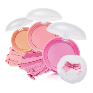 腮紅:3CE、Etude House
腮紅主要以顯色度高且平價的Etude House為最多人使用,價格便宜但是顯色非常好,又有多種顏色可以挑選,也難怪連PONY大神都愛啊~