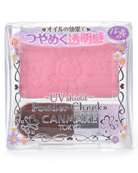 CANMAKE 巧麗腮紅,4.4G,NT.295元
♥韓妞試用心得:Canmake長期銷量第一的產品,粉質細緻,容易上色不飛粉,而且顏色的飽和度高,輕易就能打造泛紅的少女雙頰!