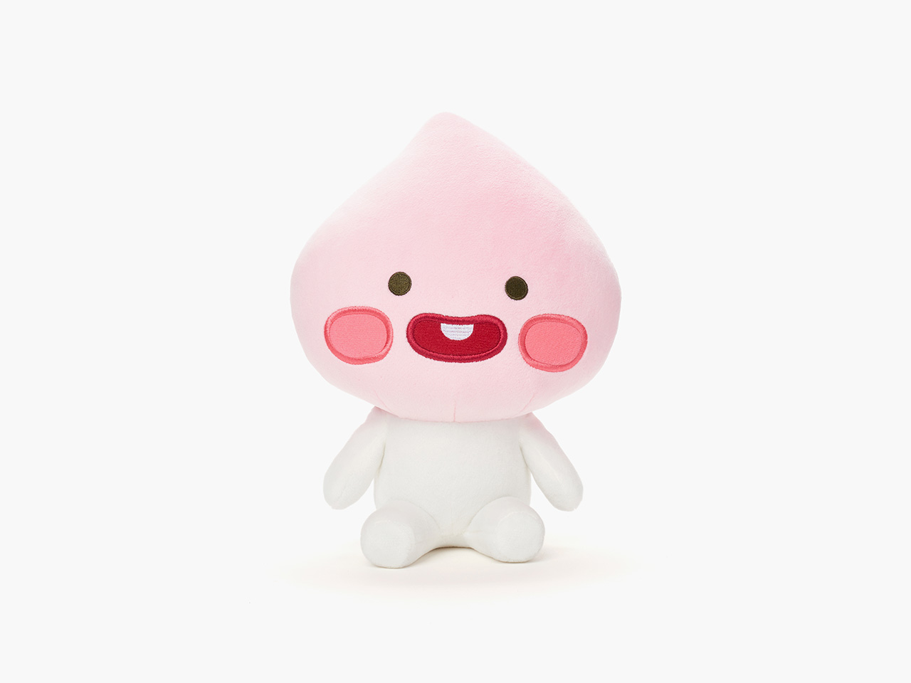 *Kakao Friends-Apeach $24,000KRW
長大的桃子表情很多又有點花癡XD 小時候的桃子看起來純真又可愛!人氣也不輸Ryan!