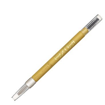 EXCEL3合1持久造型眉筆 EYEBROW POWDER & PENCIL EX,13G,NT.580元
眉筆、眉粉、眉刷三合一功能,3步驟輕鬆打造立體美人眉,更添加木瓜果實和楊桃葉萃取物美容液,以及維他命E保濕成分。先使用柔軟螺旋眉刷整理眉型,接著橢圓筆芯能簡單描繪出任何眉型輪廓,最後使用易暈染眉粉,展現蓬鬆立體感。