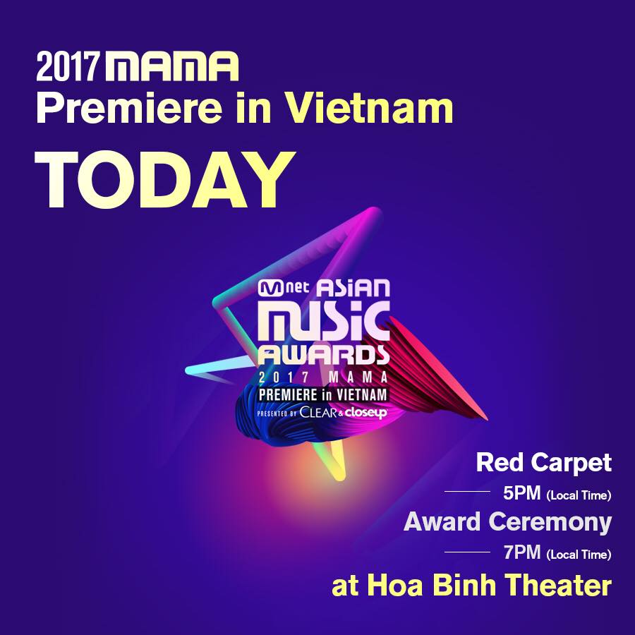 不過前幾日舉行的《MAMA》越南場,光是轉播的問題就已經引起了許多關注呢!
雖然是韓國的頒獎典禮但是MNET竟在日前表示他們並不會轉播越南場的《MAMA》, 而是會由越南當地的電視台tvBlue 錄製播出,讓粉絲們感到相當驚訝。