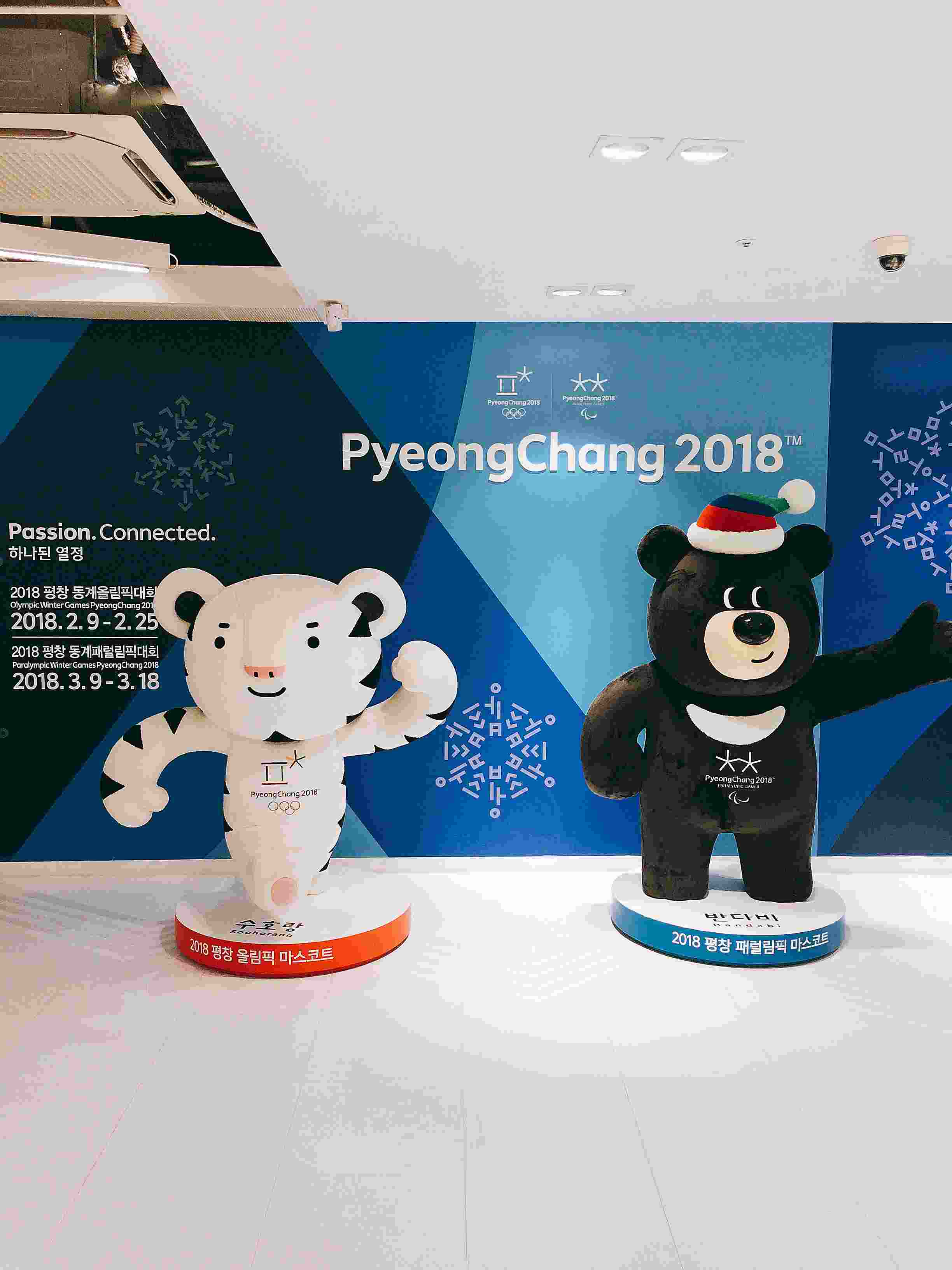 )相信有很多遊客不知道,位於鍾閣站的韓國觀光公社是一座集合旅遊資訊、展覽及文化的體驗空間。這裡一共有四層,每層都有不同的主題,當然現在整個大樓都以宣傳平昌奧運為主。