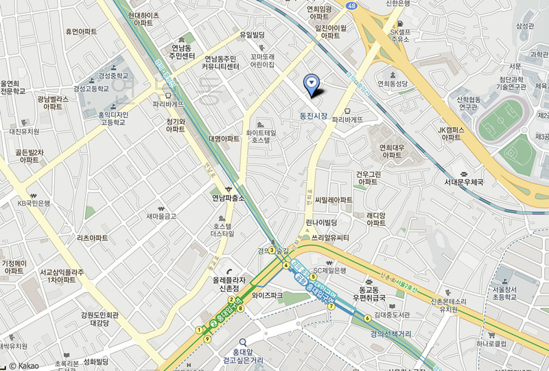 最後附上餐廳位置的地址和地圖:서울시 마포구 성미산로 193 (연남동) 。從2號線弘大入口站的3號出口走去大概要15分鐘。最近首爾的天氣好冷好冷,去吃碗牛肉麵暖暖身也暖暖思鄉的心吧!:)