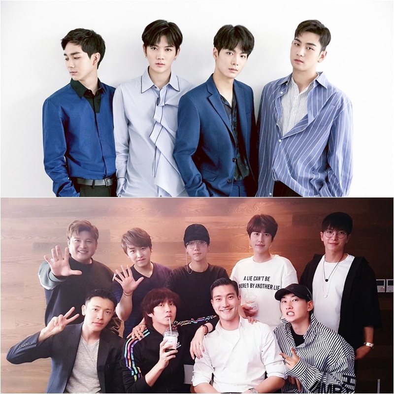 因《PRODUCE101》再度引起熱烈關注的NU'EST W《W, HERE》,時隔2年回歸的Super Junior《PLAY - The 8th Album》也入圍並出席