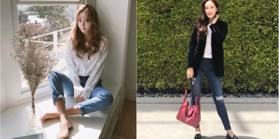 韓國女神潔西卡一直以出色的時尚品味被視為演藝圈中的高衣Q女星代表,然而身高只有163的潔西卡究竟是如何在每張照片裡看起來擁有彷彿170的完美比例呢?最大的秘密就是經常出現在她照片裡的那條-「九分褲」!