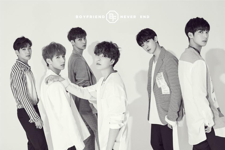 Boyfriend
將在5月合約到期的Boyfriend,2011年出道的Boyfriend,剛出道時受到了各方的矚目,只是隨著長時間在日本進行活動,導致韓國的空白期時間拉長,粉絲也開始流失...
而好不容易空白期兩年後發行新專輯,反應卻不如預期...